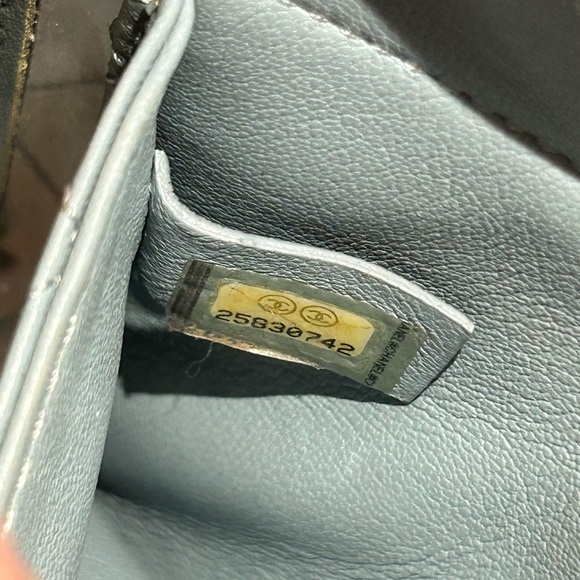 Lambskin and PVC Coco Splash Shopping Bag - Picture 5 of 7